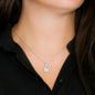 Allure Necklace - Gold 5 Card Jewelry TVShowGifts