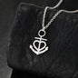Anchor Heart Necklace Jewelry TVShowGifts .316 Surgical Steel Necklace
