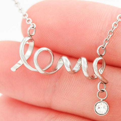 3D Love Necklace Jewelry TVShowGifts 