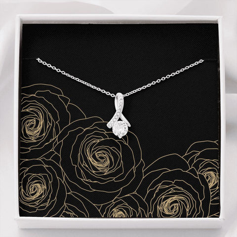 Allure Necklace - Gold 3 Card Jewelry TVShowGifts 