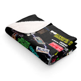 Back To The Future Blanket Home Decor TVShowGifts 