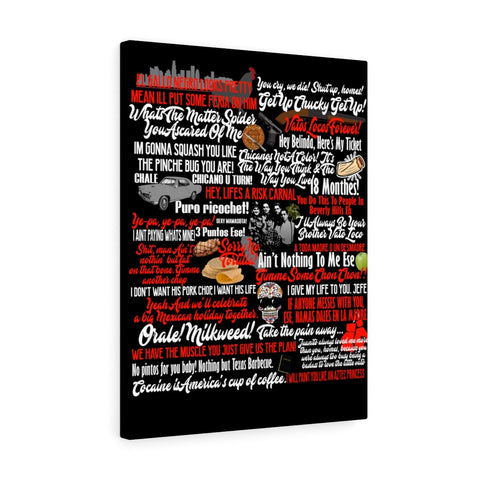 Blood In Blood Out Canvas Art Canvas TVShowGifts 18″ × 24″ Premium Gallery Wraps (1.25″) 