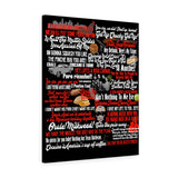 Blood In Blood Out Canvas Art Canvas TVShowGifts 24″ × 30″ Premium Gallery Wraps (1.25″) 