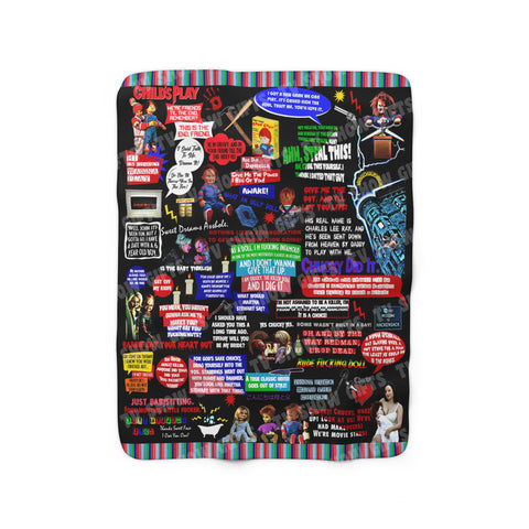Chucky Blanket Home Decor TVShowGifts 50''x60'' 