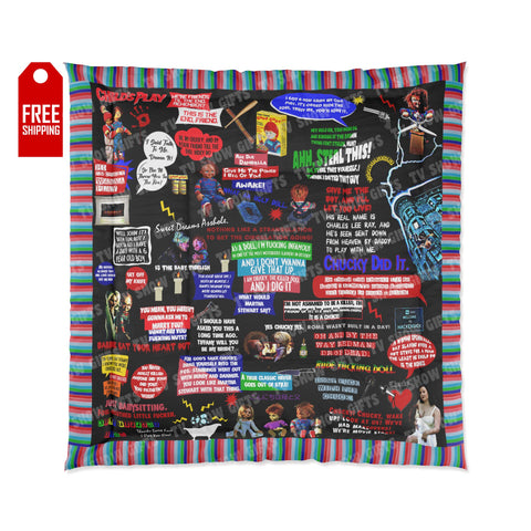 Chucky Comforter Home Decor TVShowGifts 88x88 