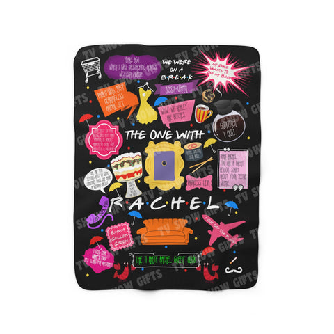 Friends Blanket - Rachel Green Home Decor TVShowGifts 50''x60'' 