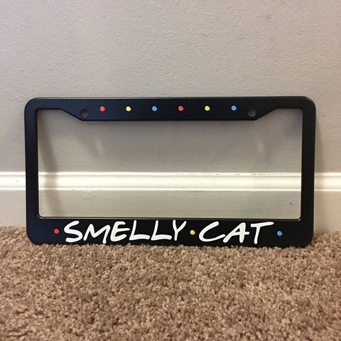 Friends License Plate Frame - Smelly Cat TVShowGifts 