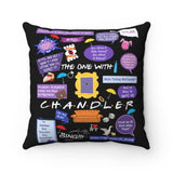 Friends Pillow - Chandler Home Decor TVShowGifts 20x20 