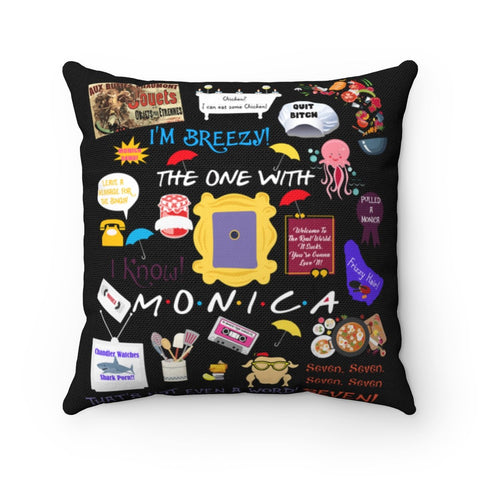 Friends Pillow - Monica Home Decor TVShowGifts 20x20 