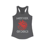 Mother of Dogs Tank Top Tank Top TVShowGifts Solid Dark Gray S 