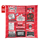 The Office Comforter - Red Home Decor TVShowGifts 88x88 
