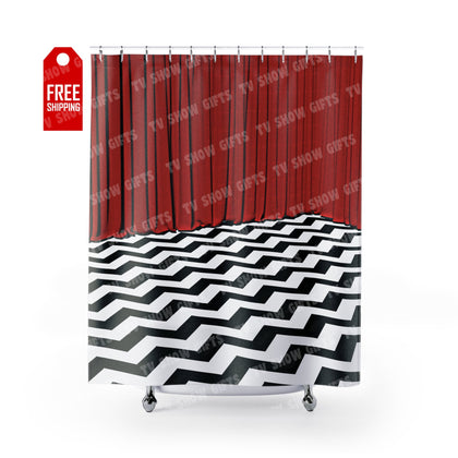 Twin Peaks Shower Curtain Home Decor TVShowGifts 71" x 74" 