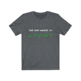 Unisex Jersey Short Sleeve Tee T-Shirt TVShowGifts Dark Grey Heather XS 