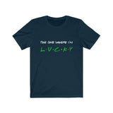 Unisex Jersey Short Sleeve Tee T-Shirt TVShowGifts Navy XS 